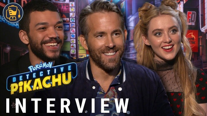 Pokémon: Detective Pikachu Exclusive Interviews with Ryan Reynolds, Justice Smith and More
