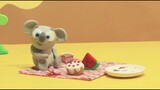 Koala food Stop motion cartoon for children - BabyClay animals