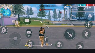 FREE FIRE ° belajar ngerush memakai sniper.