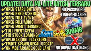 Data ML Lite Full Event 300Mb Terbaru Patch Hero Revamp | ML Lite | Cara Mengatasi Lag & Patah Patah