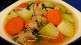 ต้มจืดฟักแม้วกระดูกหมูอ่อน | Chayote soup with pork ribs | 13.03.2019
