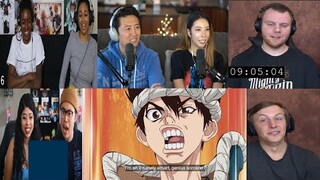 DR STONE EPISODE 7 REACTION MASHUP!!