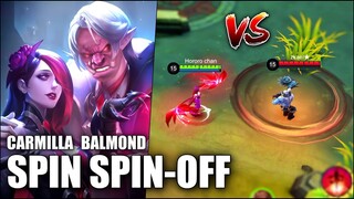 CARMILLA VS BALMOND?! THE BATTLE OF SPINS