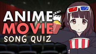 ANIME SONG QUIZ: MOVIES ONLY Edition! 【Openings/Endings/Inserts】 (40+ SONGS!)