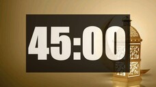 45 Minute Timer | Loud Alarm | Time call