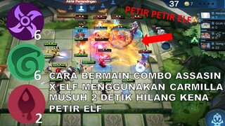 CARA MAIN COMBO ASSASIN ELF !! MUSUH 2 DETIK HILANG, AUTO KECRET DAN PULANG KAMPUNG !!