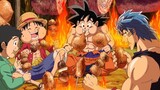 Momen Luffy Bertemu Goku - Crossover Anime Terbaik