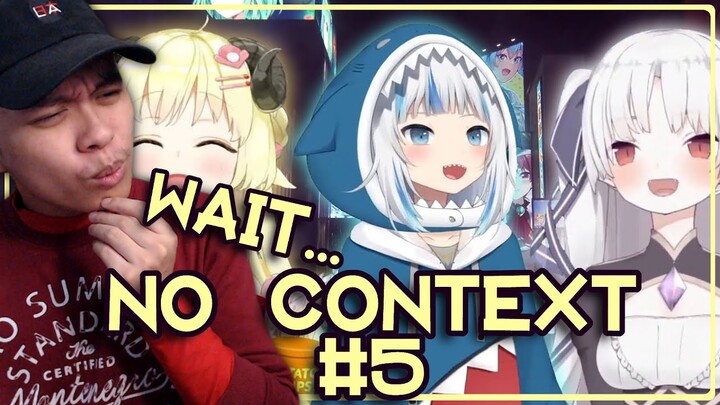 WAIT A SECOND... | Hololive Without Context 5 Reaction