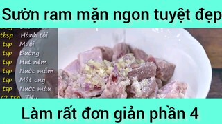 Sườn ram mặn ngon tuyệt đẹp làm rất đơn giản phần 4