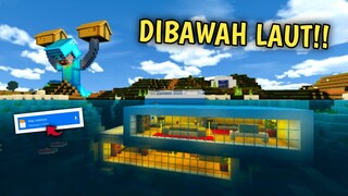 KEREN ABIS DESAINNYA!! UNDERWATER HOUSE RUMAH DIDALAM LAUT!! - Map Showcase Minecraft #147