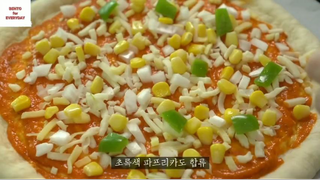 Korea cooking : Pizza 5 #monHan