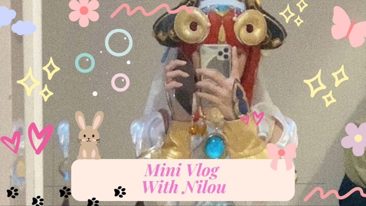 Mini vlog with nilou (seharian jadi nilou auto masuk angin!? 🙀) #Jpopent