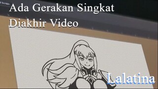 Orang mengenalnya sebagai Darkness, padahal Lalatina lebih lucu  🥰 | Speed Drawing | Anime KonoSuba