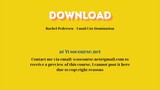 Rachel Pedersen – Email List Domination – Free Download Courses