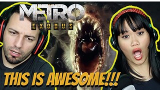 FIRST TIME REACTING TO METRO EXODUS!  E3 2017 Announce Gameplay Trailer