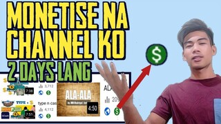 How to get Monetised within 2 days? / Your channel is approved! With tips