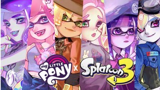 【动画meme】小马宝莉×splatoon，小鱿宝莉出动！m6