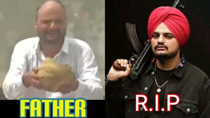 Sidhu Moose wala R.I.P Punjabi siner Father #shorts #shortvideo #short #sidhumoosewala