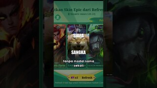 SKIN EPIC GRATIS NGERAYAIN 1.5M download ? #mlbb