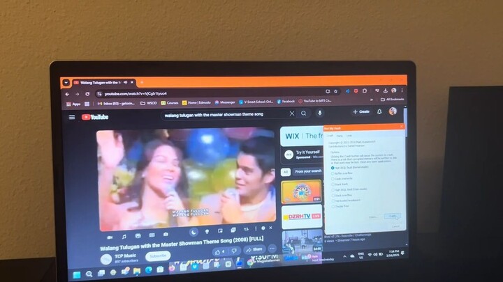 Walang Tulugan with the Master Showman Theme song has BSOD