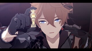 【原神MMD·离达/钟公】🔶所追求的东西是 无言的爱💧 [钟离&达达利亚-宴]