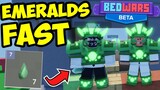 Roblox Bedwars Emerald Armor - How to Get Emeralds FAST!