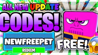 ALL NEW *FREE PET* UPDATE OP CODES IN BOXING SIMULATOR! | 🥊Roblox Boxing Simulator🥊