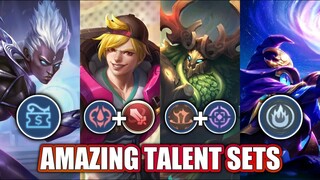 AMAZING EXAMPLES FROM THE NEW TALENT SYSTEM