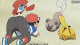 [Pokémon] Ash Ketchum can fall rocks and seed machine guns, so what type is Ash Ketchum?