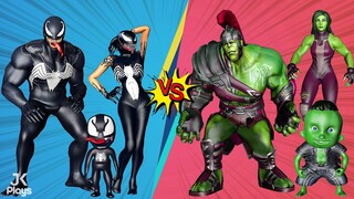 FAMILY HULK THOR RAGNAROK VS FAMILY VENOM (She-Hulk Episode 3)