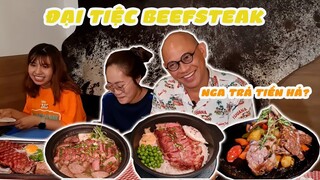 SỰ THẬT | Nga Xoài Chua bao Color Man và ekip một chầu bò Úc ở quán Tứng Thịt?