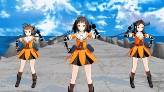 【mmd艦これ】川内型でex-girl