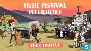 Music Festival NFT Collection Drop Second Batch - The Sandbox