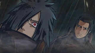 [ 1 นินจาจอมคาถา] Madara Uchiha/Senju Hashirama กำลังลุกโชนอยู่ข้างหน้า สวมหูฟัง และสัมผัสถึงงานฉลองการต่อสู้ของนินจาโคโนฮะ