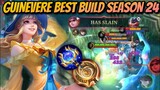 Guinevere Best Build Season 24 | Top global Guinevere | Too Much Damage | MOBILE LEGENDS✓