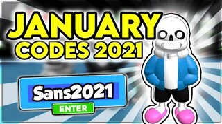 All "New Update Working Codes 2021 in Roblox Sans Multiversal Battle