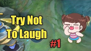 Try Not To Laugh #1 | Mobile Legend Funny Moments