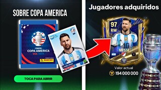 SOBRES DE LA COPA AMÉRICA DECIDEN MI EQUIPO EN FC MOBILE 😱🏆