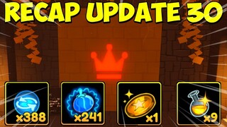 RECAP UPDATE 30 : Dungeon + 2 new passives ! Anime fighters