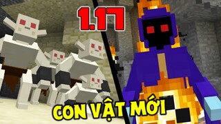 CON VẬT NÀO SẼ XUẤT HIỆN TRONG MINECRAFT 1.17 ??!!