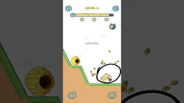 Doge Rescue Draw to Save Level 6 #shorts #shortsgameplay #shortsgaming