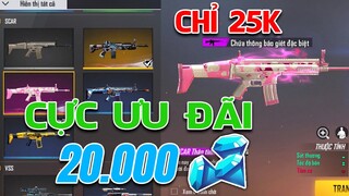 Free Fire | 50k Mua Trúng Acc Siêu Ngon Và 15K Kim Cương - Vòng Quay 19k Trúng 9.999KC !!!