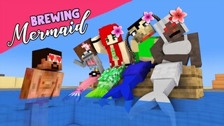 MONSTER SCHOOL: BREWING MERMAID - FUNNY MINECRAFT ANIMATION