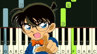 DETECTIVE CONAN OPENING THEME SONG | PIANO TUTORIAL