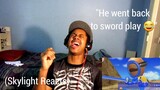 Not Again | Wii Sports Resort Raging And Funny Moments- Beating Sword Play Reaction(Skylight Reacts)
