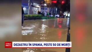 Românii din regiunea Valencia sunt îngroziți de inundații