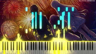 Piano/Musik】 Summer Pockets mengakhiri musim panas ini dengan bunga di malam hari! aransemen piano