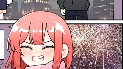 Fireworks don't cool down easily