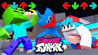 Monster School: Minecraft vs Friday Night Funkin Space Battle - FNF Challenge | Minecraft Animation