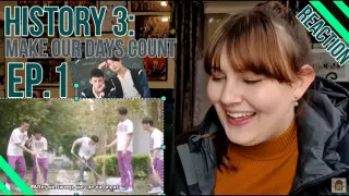[BL] HISTORY 3: MAKE OUR DAYS COUNT EP 1 - REACTION *I WANT MORE* [ENG SUB]
